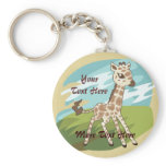 Cutie Giraffe Keychain