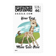 Cutie Giraffe Postage