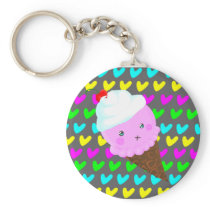 Cutie Ice Cream Keychain