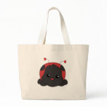 Cutie Lady Bug Tote Bags