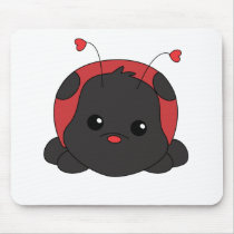 Cutie Lady Bug mousepads by candystore Cutie Lady Bug mousepads
