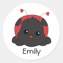 Cutie Lady Bug Stickers