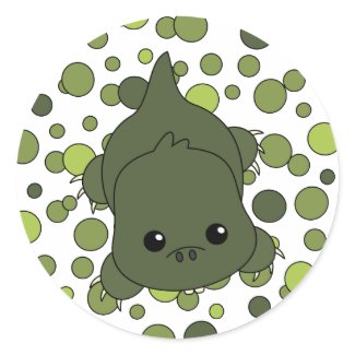 Cutie Lil' Alligator sticker