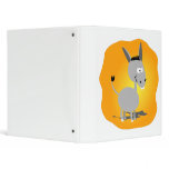 Cutie little Donkey Vinyl Binders