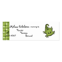 Cutie Lizard business cards
