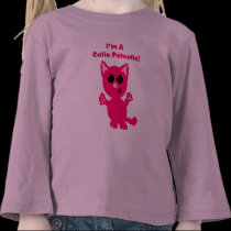 Cutie Patootie Kitty T-Shirt by Rajee1 Cutie Patootie Kitty T-Shirt