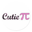 Cutie Pi stickers by Monkeydantees Cutie Pi stickers