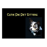Cutie Pie Chihuahua Face business cards