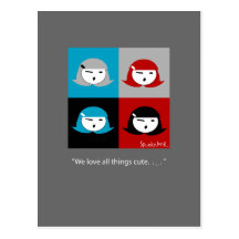 Cutie Pie Girls Postcard