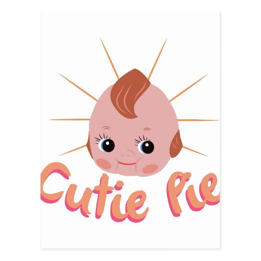 Cutie Pie Postcard Zazzle