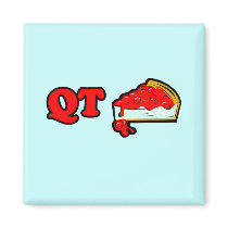 Cutie Pie - QT Pie baby t-shirt Refrigerator Magnet