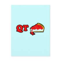 Cutie Pie - QT Pie baby t-shirt Post Cards