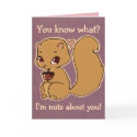 Cutie Squirrel Card by Customizables Cutie Squirrel Card