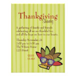 Cutie Turkey Personalized Announcements