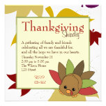 Cutie Turkey Personalized Announcements