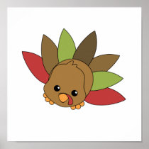 Cutie Turkey Print