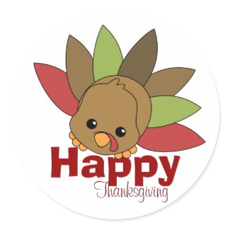 Cutie Turkey sticker