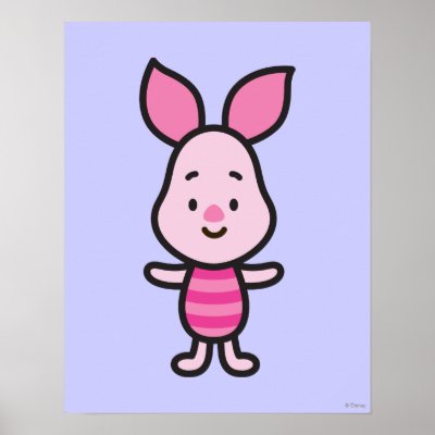 Cuties Piglet posters