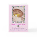 Cutietoots Birth announcement - Baby Girl cards