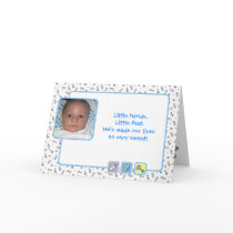 Cutietoots Birth Announcement - Boy cards by cutietoots Cutietoots Birth Announcement - Boy cards