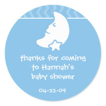 Cutietoots "thanks for coming..." shower favor stickers