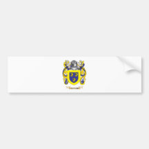 Cutler Coat of Arms Bumper Sticker