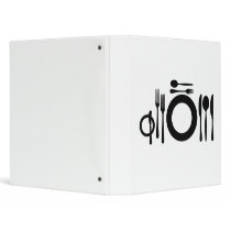 Cutlery 3 Ring Binders