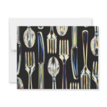 Cutlery invitations