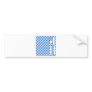 Cutlery on Table Cloth Bumper Stickers