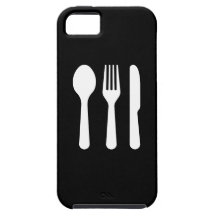 Cutlery Pictogram iPhone 5 Case