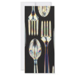 Cutlery rack cards