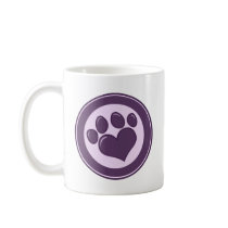 Cutomizable Heart Pawprint Dog & Owner GIfts, Tees mugs