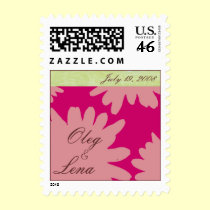 Cutomizable Wedding Postage postage