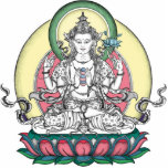 CUTOUT Avalokiteshvara / Chenrezig Cut Out