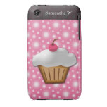 Cutout Cupcake with Pink Cherry on Top casemate cases
