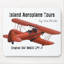 cutoutbiplane, Island Aeroplane Tours, Key West... mousepads by daringdarci30 cutoutbiplane, Island Aeroplane Tours, Key West... mousepads