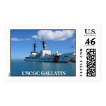 Cutter in GTMO, USCGC GALLATIN postage