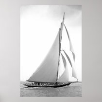 Cutter Yacht Britannia Posters