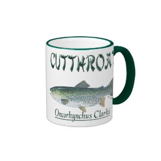 CutThroat Trout Mug by FishTs.com