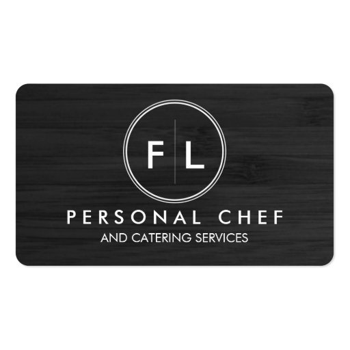 Cutting Board Personal Chef/Catering Business Card
