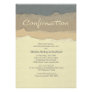 Cutting Edge Confirmation Invitation