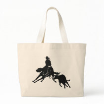 Cutting Horse and cow Bag