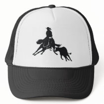 Cutting Horse and cow Hat