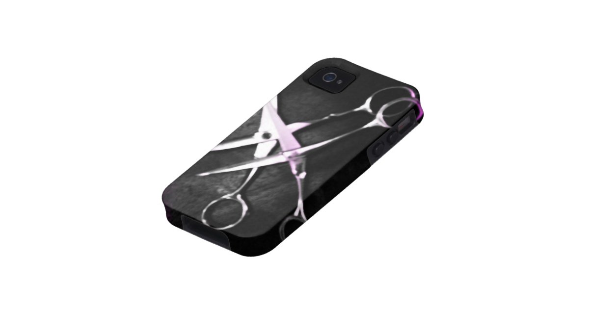 CUTTING SCISSORS IPHONE CASE Zazzle