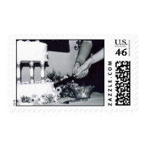 Cutting the Cake postage by quetzal323 Cutting the Cake postage