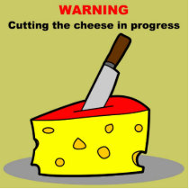 cutting the cheese photo sculptures