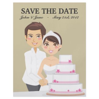 Cutting Wedding Cake