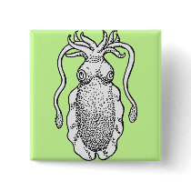 Cuttlefish Pinback Buttons