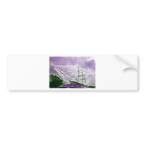 Cutty Sark Greenwich Fractals Bumper Sticker
