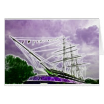 Cutty Sark Greenwich Fractals Card